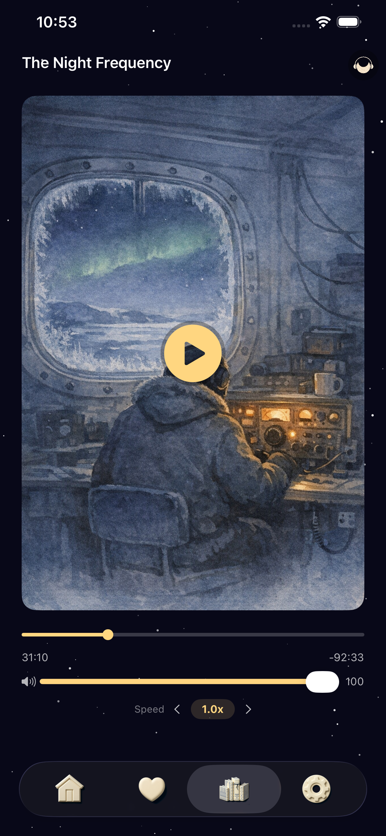 Sleep Yarns — story playback